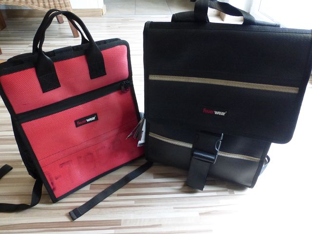 Produkttest: Feuerwear Rucksack Eric und Damenrucksack Elvis