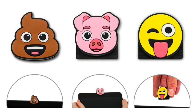 Gewinnspiel: Webcam Abdeckung im 3D Emoji Design von hidemonkeys