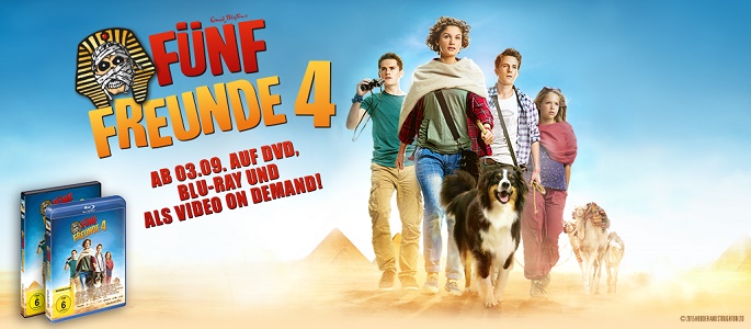 Rezension: FÜNF FREUNDE 4 auf DVD