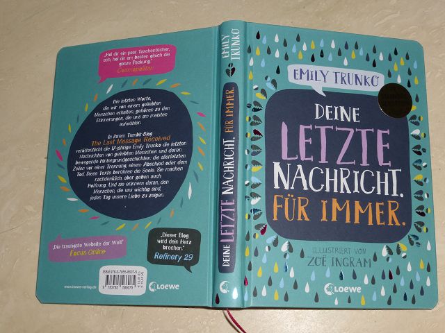 Rezension: Deine letzte Nachricht. Für immer. – Emily Trunko