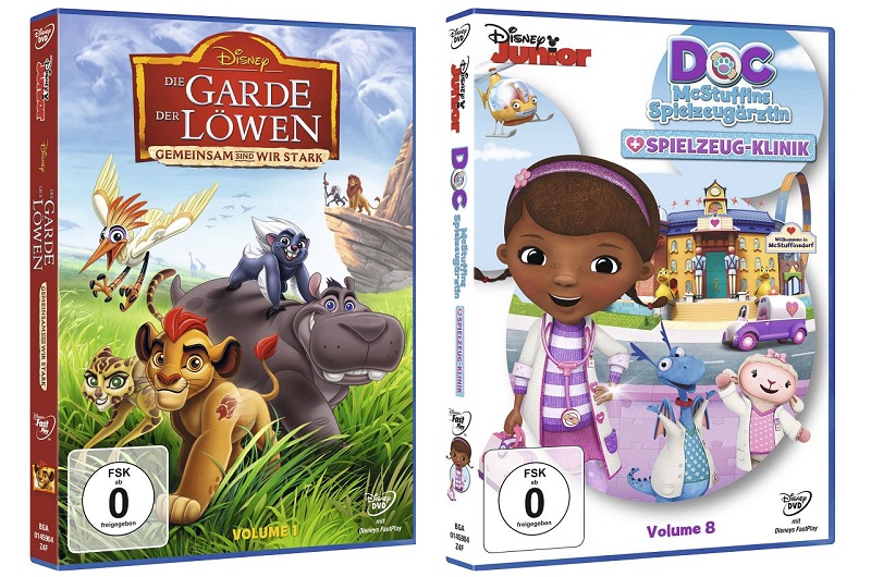 Gewinnspiel: DVD „Die Garde der Löwen“ und „Doc McStuffins Spielzeugärztin“