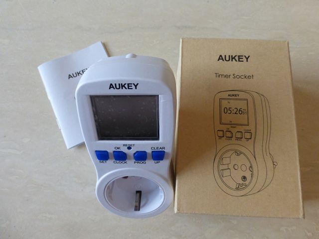 Gewinnspiel: Digitale Zeitschaltuhr von Aukey