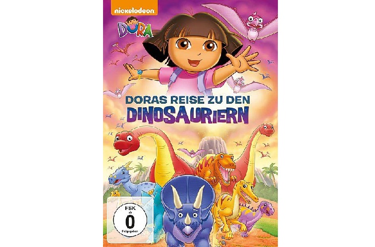 Gewinnspiel: DVD Doras Reise zu den Dinosauriern