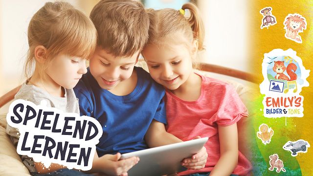 Lernspiel-App für Kleinkinder mit tollen Tierfotos