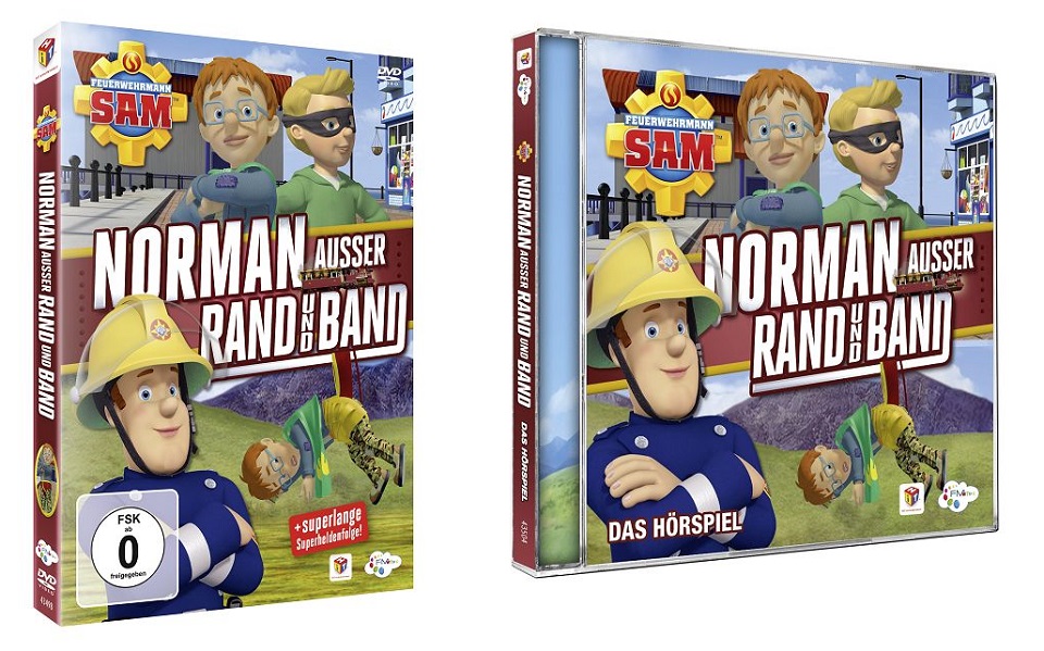 Gewinnspiel: Feuerwehrmann Sam – Norman außer Rand und Band