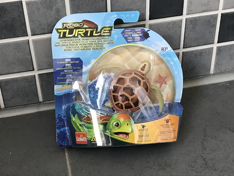 Produkttest: Goliath Robo Turtle Wasserschildkröte