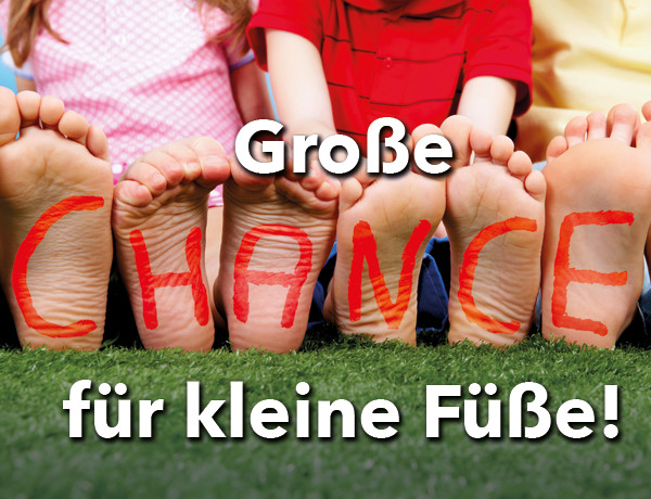 Aktion „Große Chance für kleine Füße!“ von Deichmann