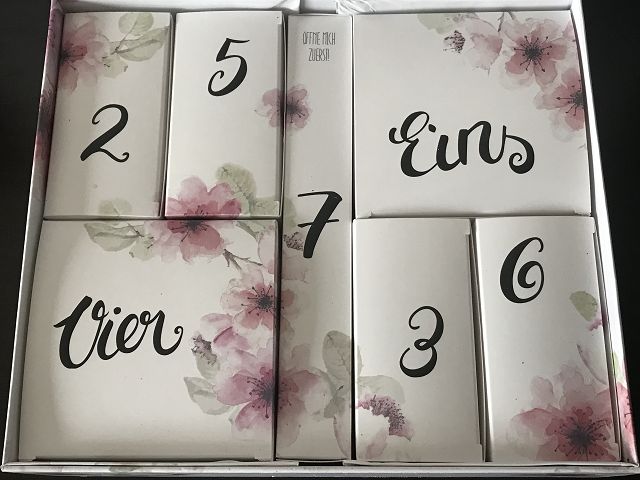 Mein Hochzeits-Countdown-Kalender &ndash; famil&ouml;s-DieTestfamilie