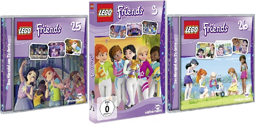 LEGO Friends – DVD 9, CDs 25 und 26 – Gewinnspiel