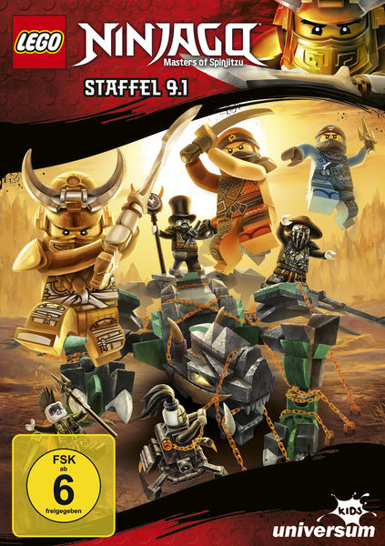 Gewinnspiel Lego Ninjago CD 33, 34 und DVD 9.1 LEGO Ninjago Staffel 91 DVD - Gewinnspiel Lego Ninjago CD 33, 34 und DVD 9.1