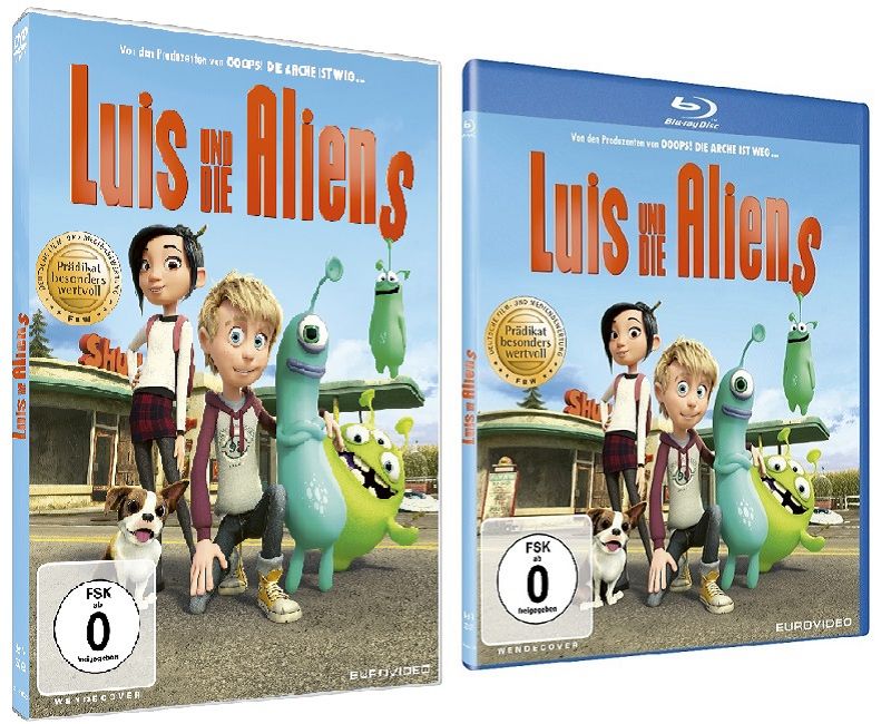 Gewinnspiel: Luis und die Aliens auf DVD und Blu-ray