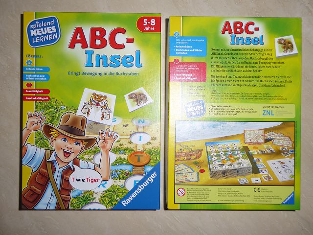 Rezension: Ravensburger Spiel ABC-Insel