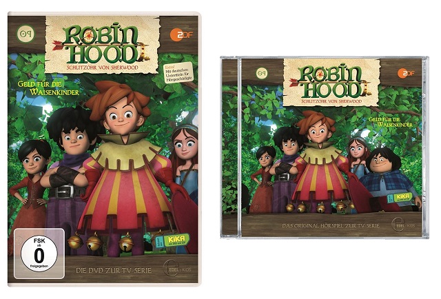 Gewinnspiel: Robin Hood – Schlitzohr von Sherwood DVD + CD