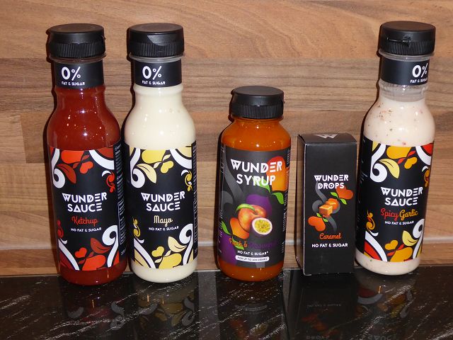 Produkttest: Sauce, Syrup und Drops der Wunder Company