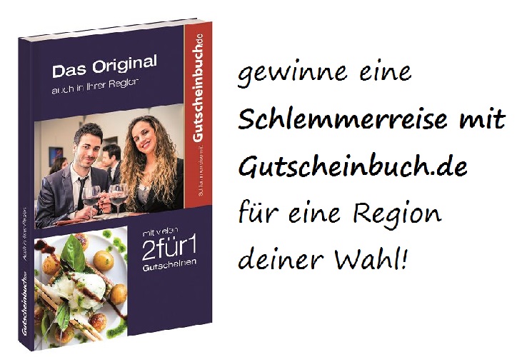 Gewinnspiel: Schlemmerreise mit Gutscheinbuch.de