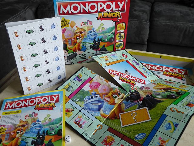 Rezension: Spiel Monopoly Junior von Hasbro
