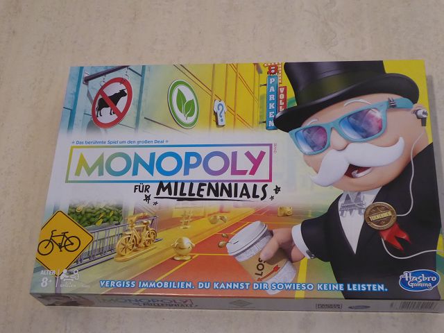Rezension: Spiel Monopoly für Millennials