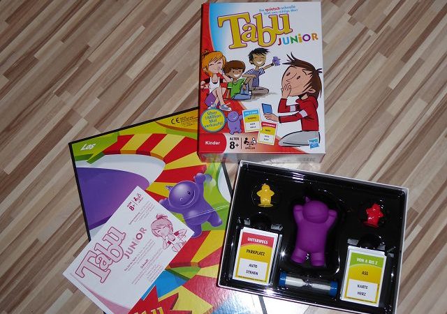 Rezension: Spiel Tabu Junior von Hasbro