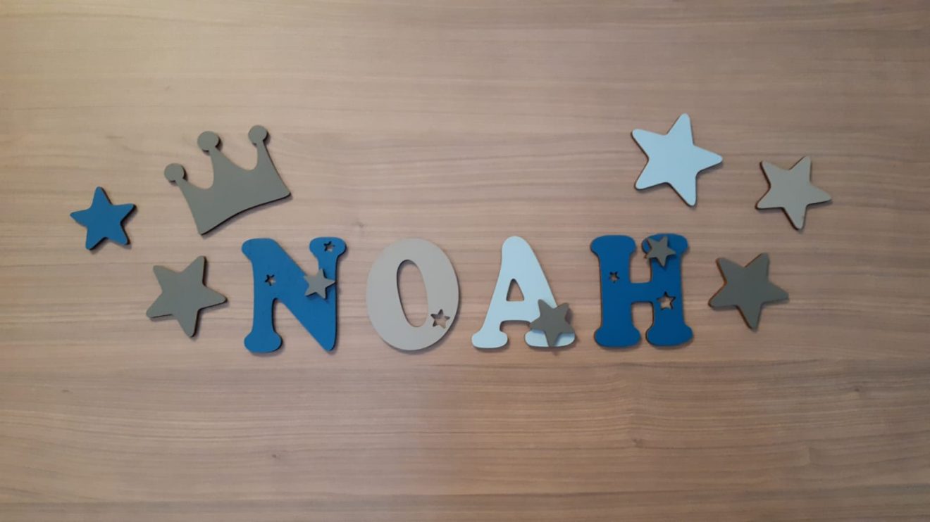 Produkttest Tür/Wandbuchstaben aus Holz familösDieTestfamilie
