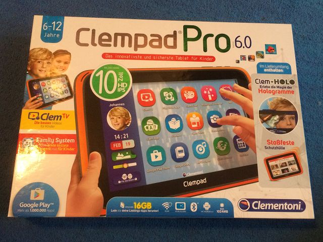 Produkttest: Clementoni Clempad 6.0 PRO