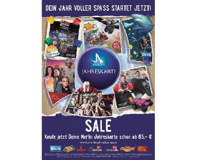 Merlin Jahreskarten SALE