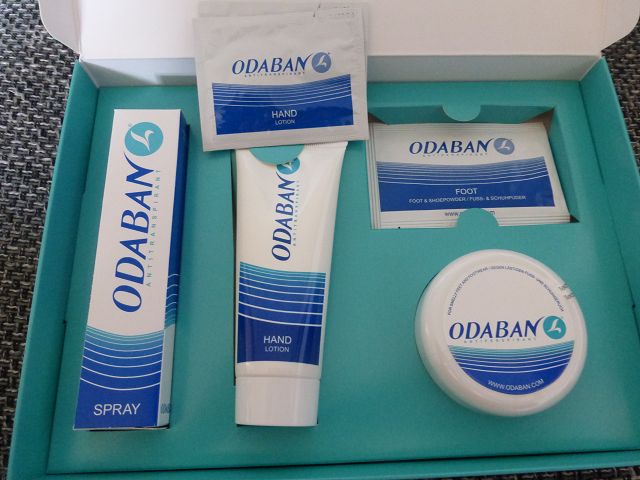 Odaban Test: verschiedene Odaban Produkte von MDM Healthcare