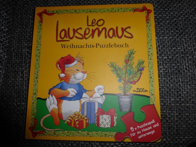 Leo Lausemaus Weihnachts – Puzzlebuch