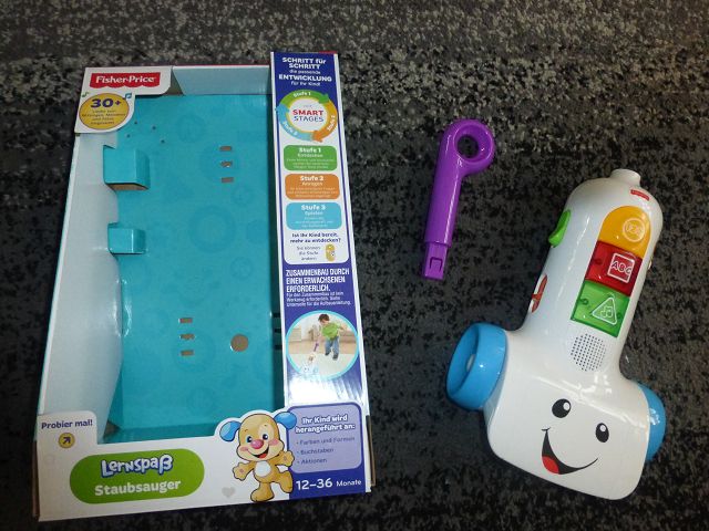 Video zum Muttertag und Fisher Price Lernspaß Staubsauger im Test