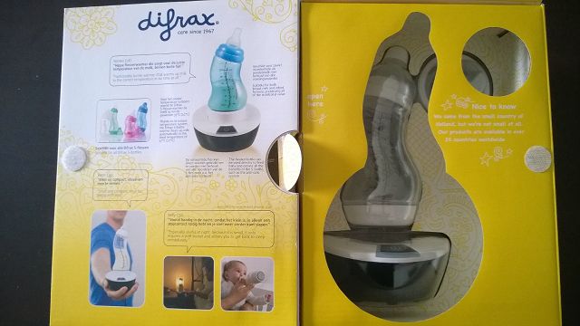 Produkttest: S-Flaschenwärmer von Difrax