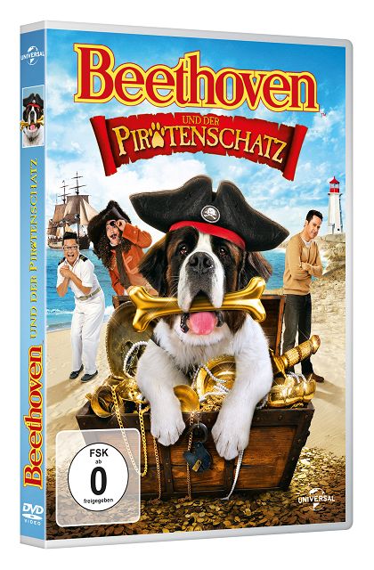 Gewinnspiel – Beethoven und der Piratenschatz bald auf DVD